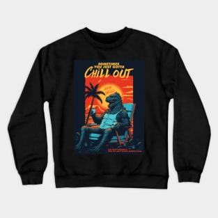 Godzilla: Chill Out Crewneck Sweatshirt